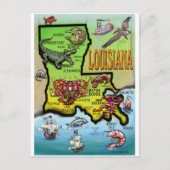 Carte Postale La Louisiane (Devant)