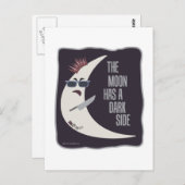 Carte Postale La Lune A Un Côté Sombre (Devant / Derrière)