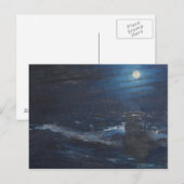 Carte Postale La Lune de l'histoire du raconte (Devant / Derrière)