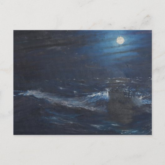 Carte Postale La Lune de l'histoire du raconte (Devant)