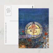 Carte postale : La lune de récolte (Devant / Derrière)