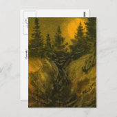 Carte postale "La Lune du chasseur" (Devant / Derrière)