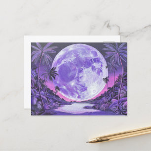 Carte Postale "La Lune impossible"-