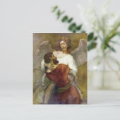 Carte Postale La lutte de Jacob avec l'ange par Rembrandt (Debout devant)