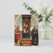 Carte Postale La Madone et l'Enfant (Debout devant)