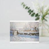 Carte Postale La Magpie de Claude Monet (Debout devant)