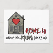 Carte Postale La maison (Devant)