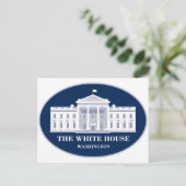 Carte Postale La Maison Blanche (Debout devant)