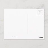 Carte Postale La Maison-Blanche : un petit cadeau rose pour Trum (Dos)