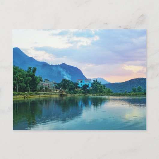 Carte Postale La Maison Bleue (Devant)