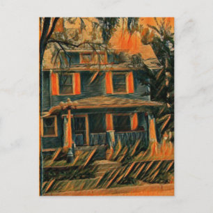 Carte Postale La Maison Bleue