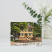 Carte Postale La maison d'Abraham Lincoln (Debout devant)