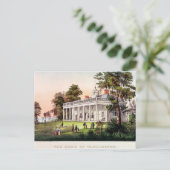Carte Postale La maison de George Washington (Debout devant)