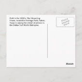 Carte Postale La maison de journaux Himes - Euless, Texas (Dos)