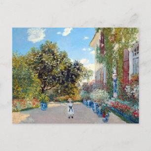 Carte Postale La maison de l'artiste par Claude Monet