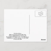 Carte Postale La maison de pierre (Dos)