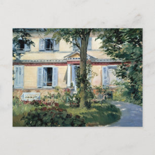 Carte Postale La Maison de Rueil   Édouard Manet