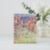Carte Postale La Maison des Roses par Claude Monet (Debout devant)
