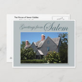 Carte Postale La Maison des Sept Pâtes (Devant / Derrière)