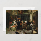 Carte Postale La Maison Dissolute, 1668 (Devant / Derrière)