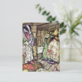 Carte Postale "La Maison du Badger" par Arthur Rackham (Debout devant)