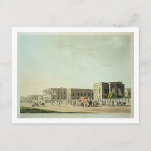 Carte Postale La Maison du Conseil, Calcutta, assiette 29 de 'Or