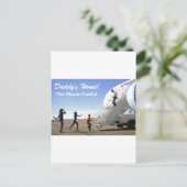 Carte Postale La maison du papa (Debout devant)