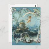 Carte Postale La maison enchantée par François Boucher (Devant / Derrière)