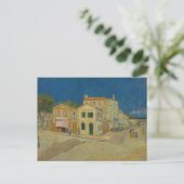 Carte Postale La Maison Jaune de Vincent Van Gogh (Debout devant)