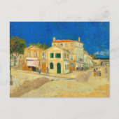 Carte Postale La Maison Jaune de Vincent Van Gogh (Devant)
