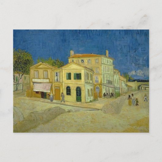 Carte Postale La Maison Jaune Vincent van Gogh (Devant)