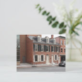 Carte Postale La maison Lancaster de Thaddeus Stevens (Debout devant)