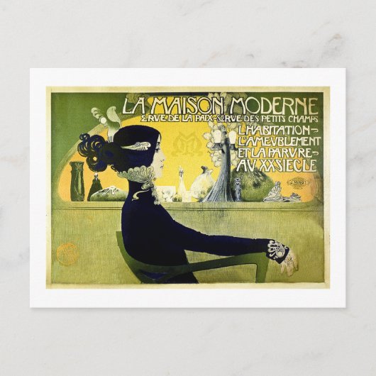 Carte Postale La Maison Moderne - Vintage 1905 (Devant)