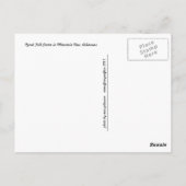 Carte Postale La maison morte (Dos)