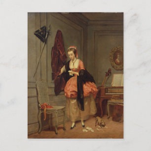 Carte Postale La maîtresse bien-aimée, 1846