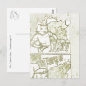 Carte Postale La malédiction de zéro (Devant / Derrière)