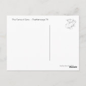 Carte Postale La malédiction de zéro (Dos)