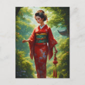 Carte Postale La marche du Kimono (Devant)