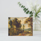 Carte Postale La Marche Pour Emmaüs Avec Christ (Debout devant)