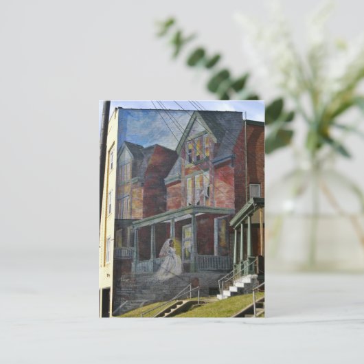 Carte Postale La mariée (Debout devant)