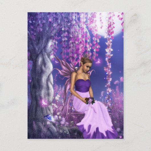 Carte Postale La mariée fée du printemps (Devant)