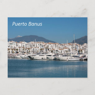 Carte Postale La marina de Puerto Banus