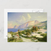 Carte Postale La Marina Grande, Capri, vers 1829 (Devant / Derrière)