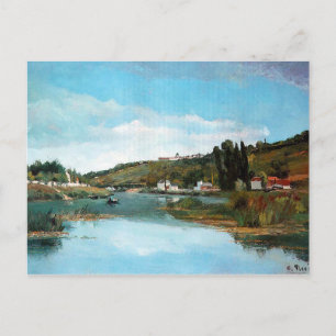 Carte Postale La Marne à Chennevières par Camille Pissarro