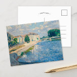 Carte Postale La Marne à Lagny | Henri Lebasque<br><div class="desc">La Marne à Lagny (1905-06) | Oeuvre originale du peintre post-impressionniste français Henri Lebasque (1865-1937). Utilisez les outils de conception pour ajouter du texte personnalisé ou personnaliser l'image.</div>