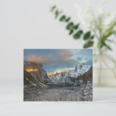 Carte Postale La marque de l'hiver (Debout devant)