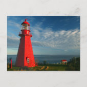 Carte Postale La Martre Lighthouse | Matane On The Gaspe (Devant)