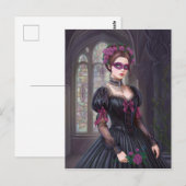 Carte Postale La mascarade victorienne (Devant / Derrière)