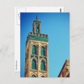 Carte Postale la médina de fes minaret (Devant / Derrière)