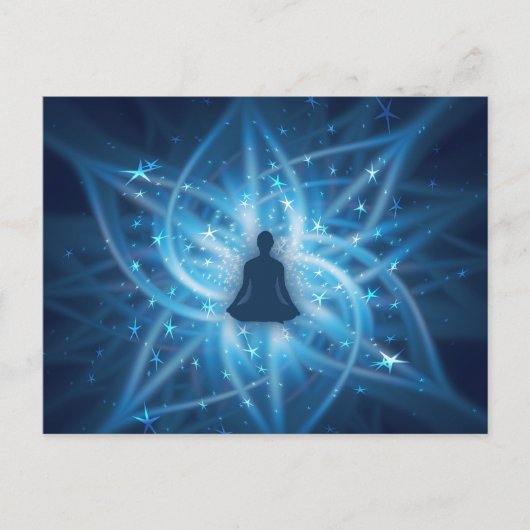 Carte Postale La méditation du yogi (Devant)